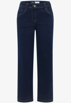 Wide Legs gespoelde jeans