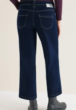 Wide Legs gespoelde jeans