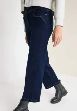 Wide Legs gespoelde jeans