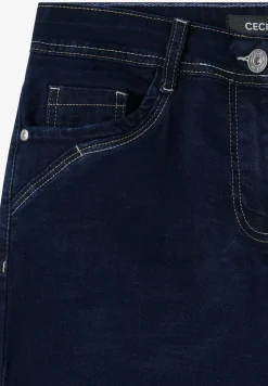 Wide Legs gespoelde jeans