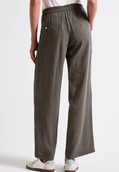 Wide Legs gestructureerde broek