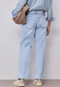 Wide Legs in gebleekte look