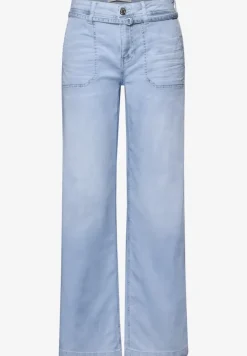 Wide Legs in gebleekte look