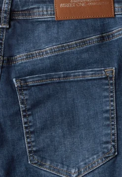 Wide Legs jeans met klinknagels