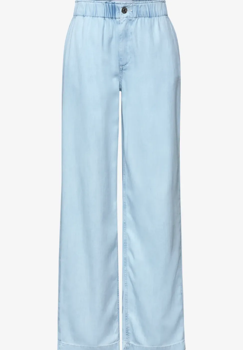 Wide Legs jeans met paperbag tailleband