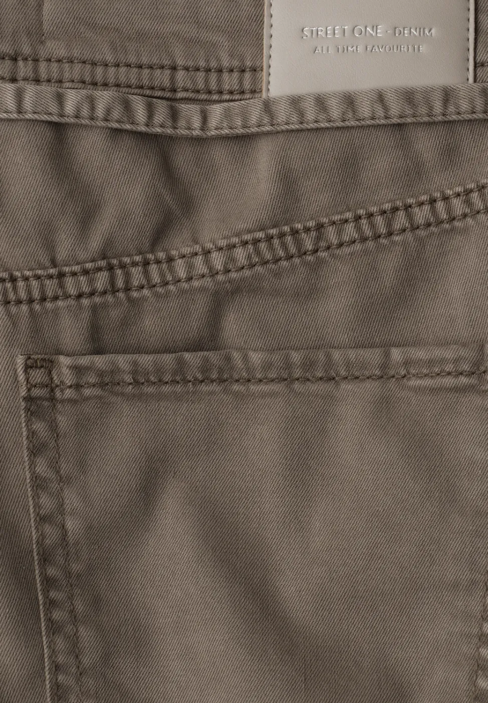 Wide Legs jeans met riemdetail