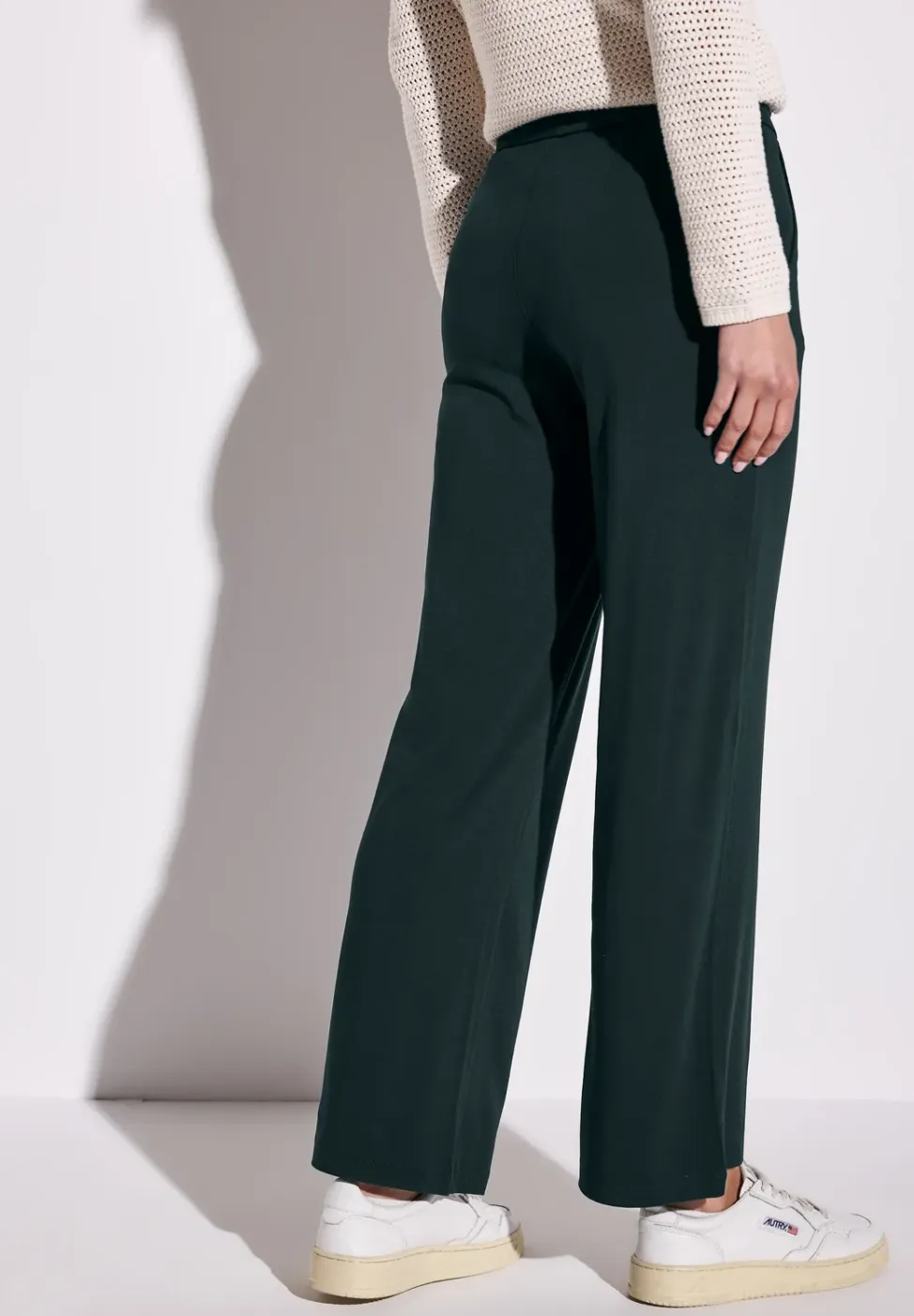 Wide Legs jersey broek