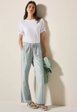 Wide Legs linnen broek
