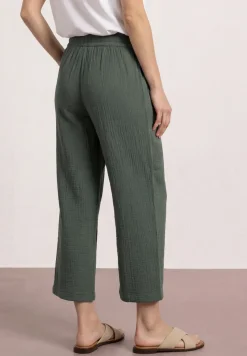 Wide Legs mousseline broek in Loose Fit