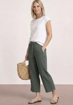 Wide Legs mousseline broek in Loose Fit