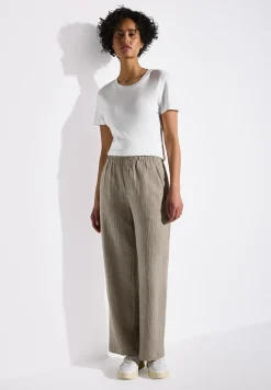 Wide Legs mousseline broek