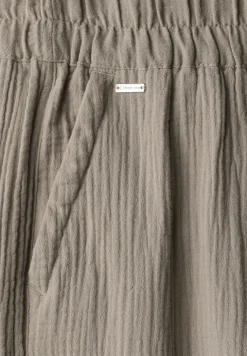 Wide Legs mousseline broek