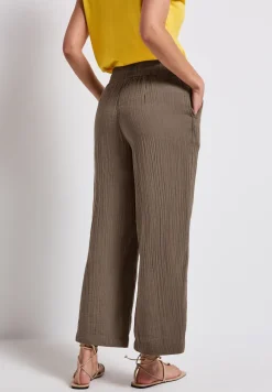 Wide Legs mousseline broek