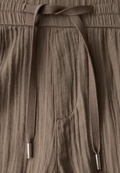 Wide Legs mousseline broek