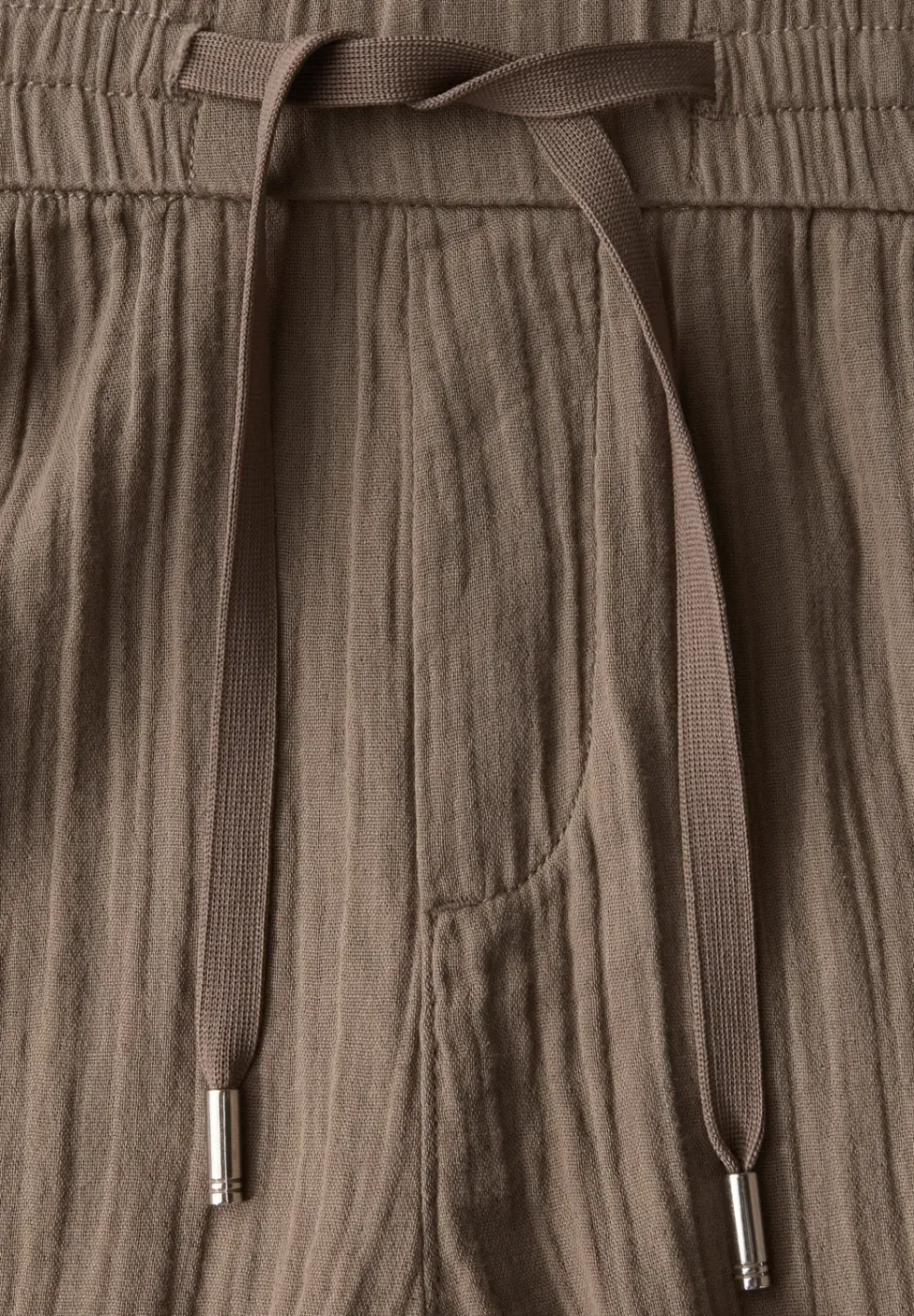 Wide Legs mousseline broek