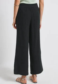 Wide Legs mousseline broek