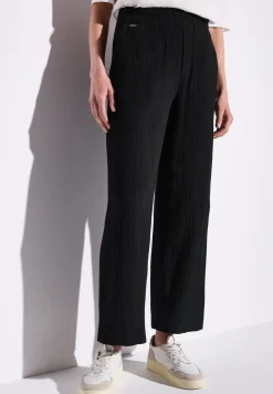 Wide Legs mousseline broek