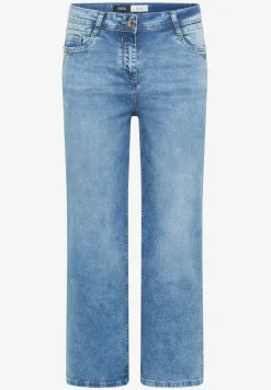 7/8 Wide Leg jeans in Slim Fit