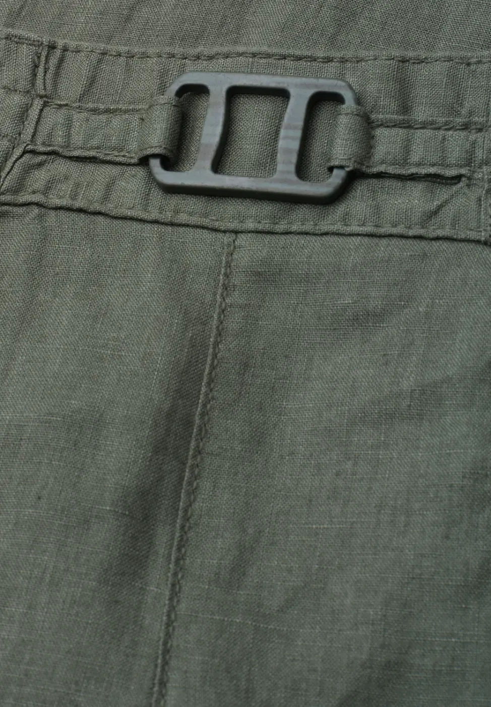 Wide Legs broek in een Loose Fit van linnen