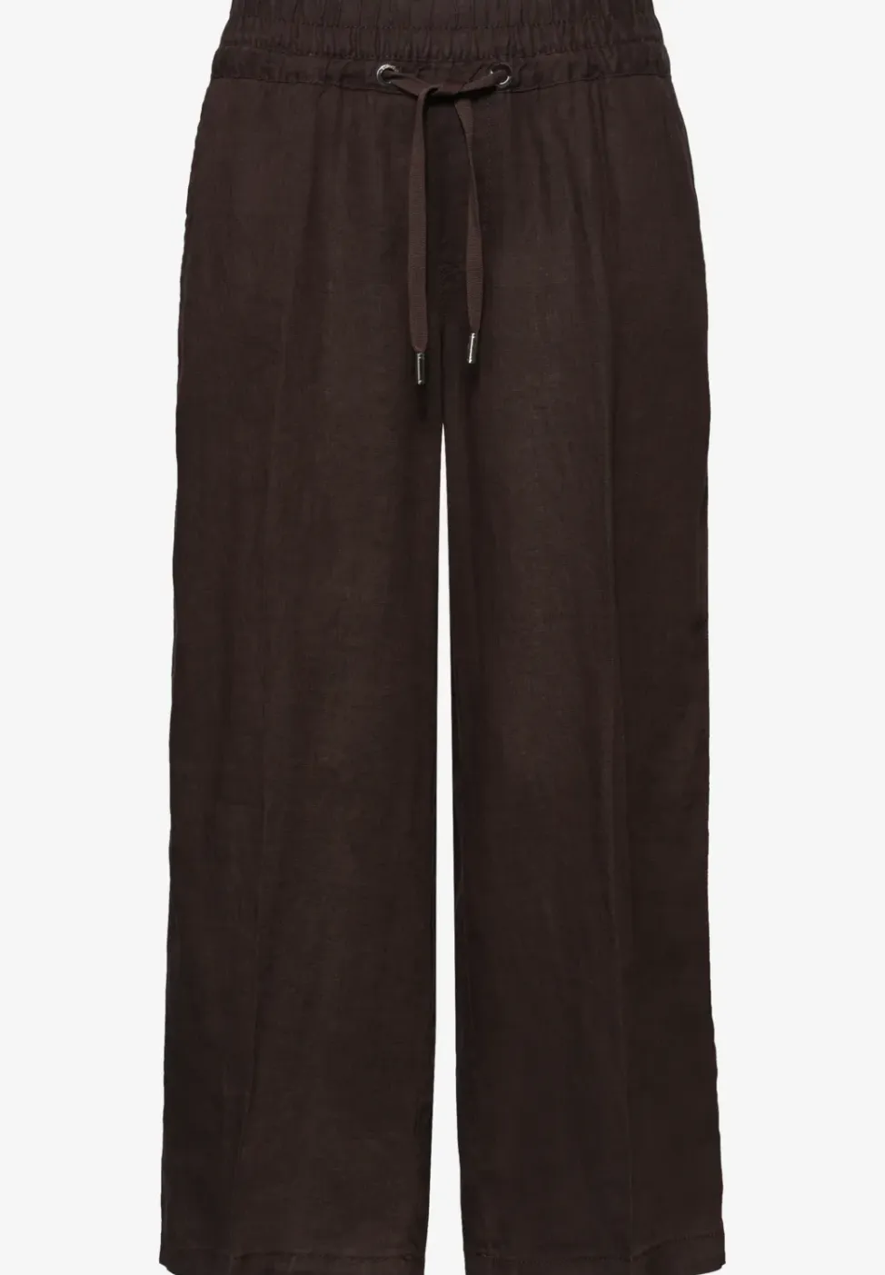 Wide Legs broek in een Loose Fit van linnen