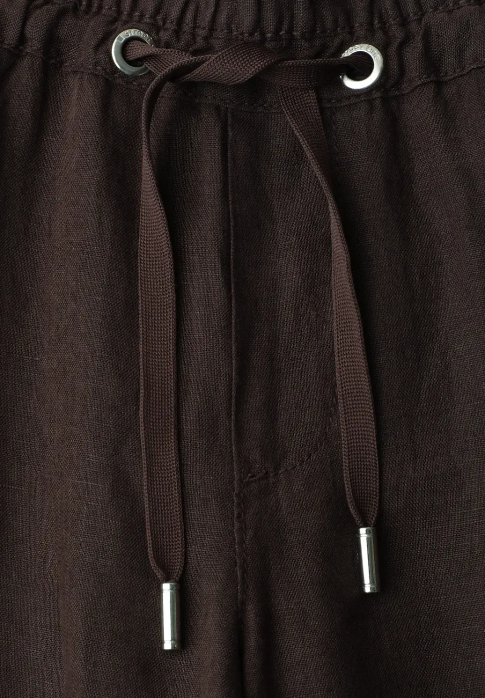 Wide Legs broek in een Loose Fit van linnen