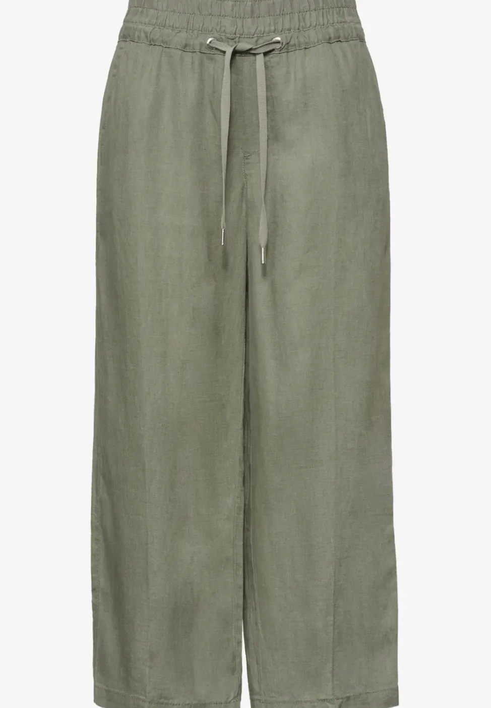 Wide Legs broek in een Loose Fit van linnen