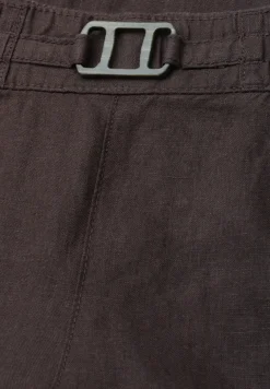 Wide Legs broek in een Loose Fit van linnen
