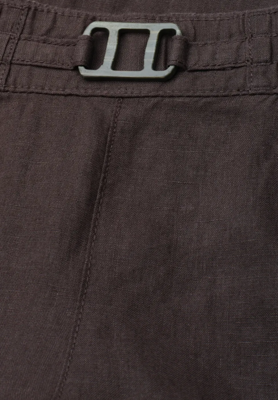 Wide Legs broek in een Loose Fit van linnen
