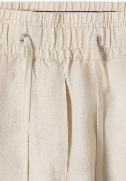 Wide Legs broek in Loose Fit van linnenmix