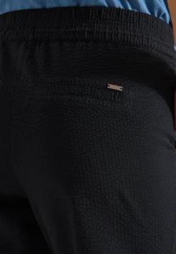 Wide Legs broek in seersucker kwaliteit