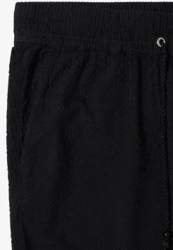 Wide Legs broek in seersucker kwaliteit