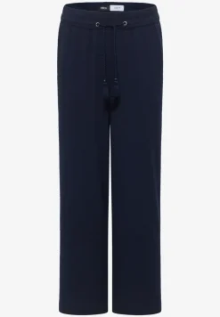 Wide Legs broek in seersucker kwaliteit