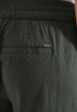 Wide Legs broek in seersucker kwaliteit