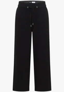 Wide Legs broek in seersucker kwaliteit