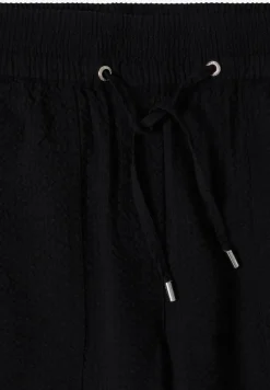 Wide Legs broek in seersucker kwaliteit