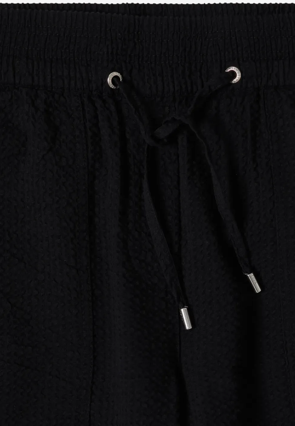 Wide Legs broek in seersucker kwaliteit