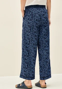 Wide Legs broek met banddetail