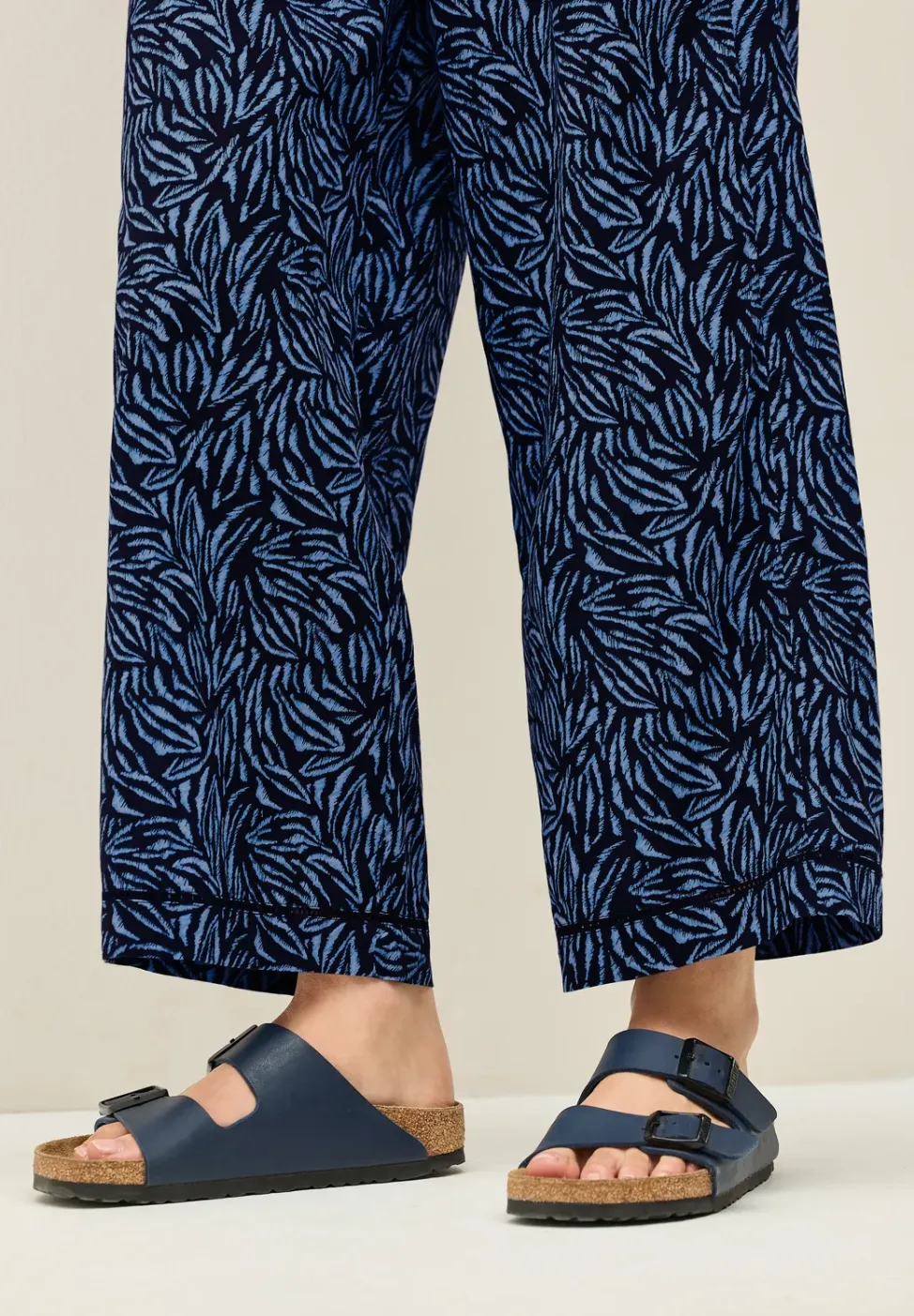 Wide Legs broek met banddetail