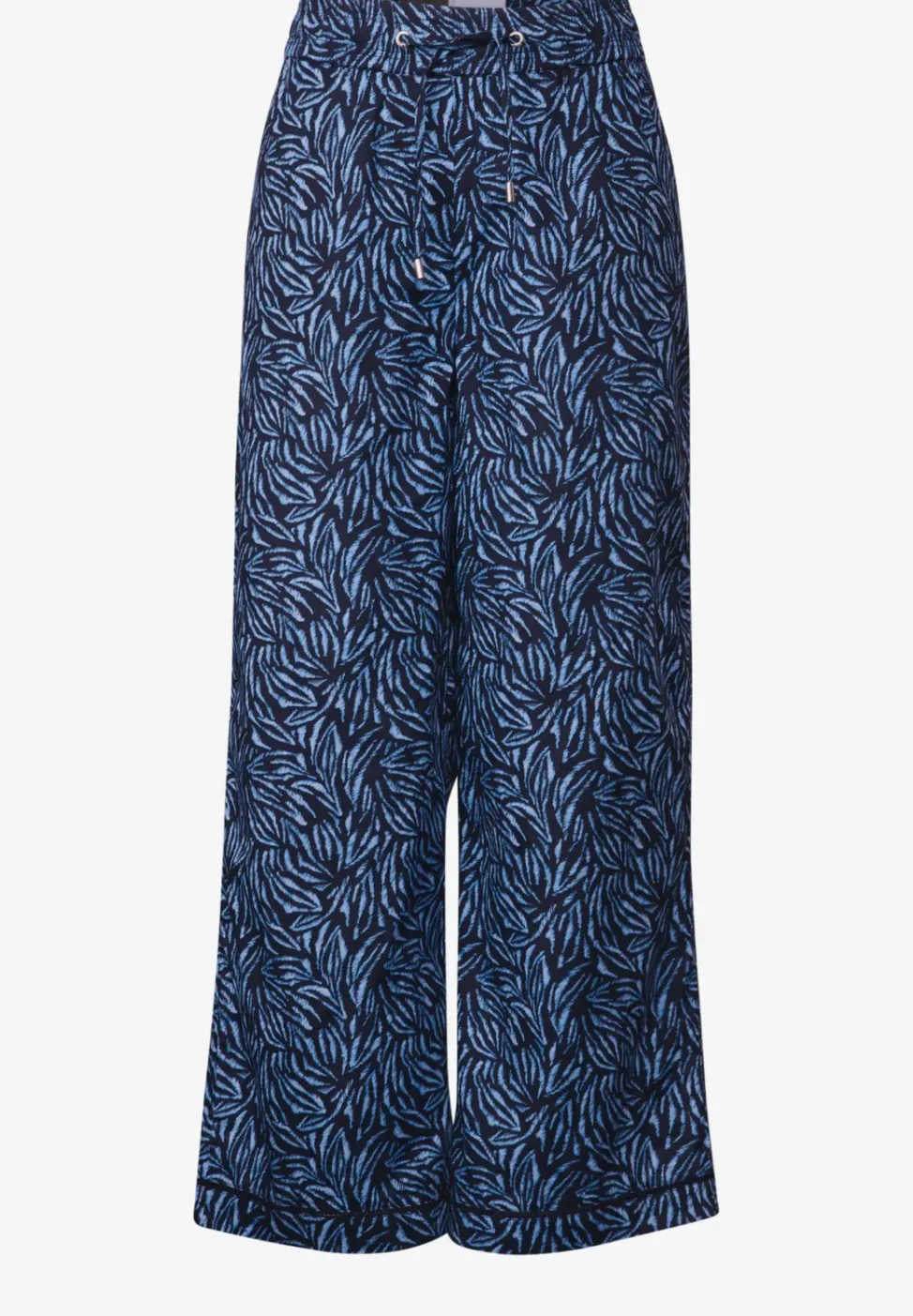 Wide Legs broek met banddetail