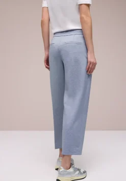 Wide Legs broek met elastische tailleband