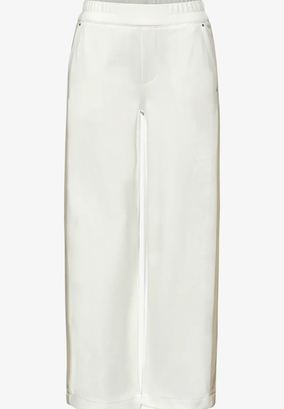 Wide Legs broek met galonstrepen