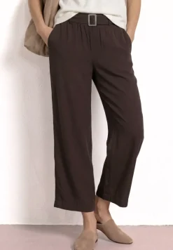 Wide Legs broek met riem