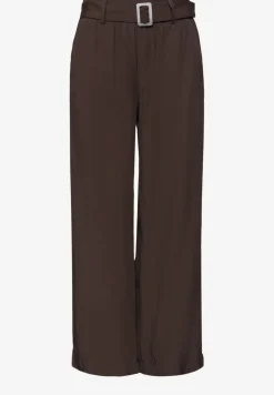 Wide Legs broek met riem