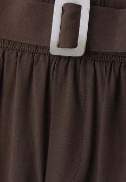 Wide Legs broek met riem