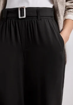 Wide Legs broek met riem