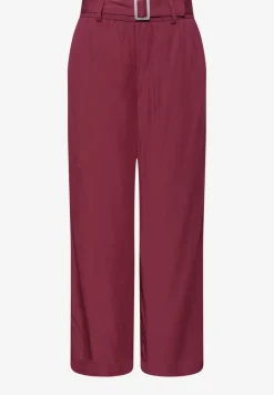Wide Legs broek met riem