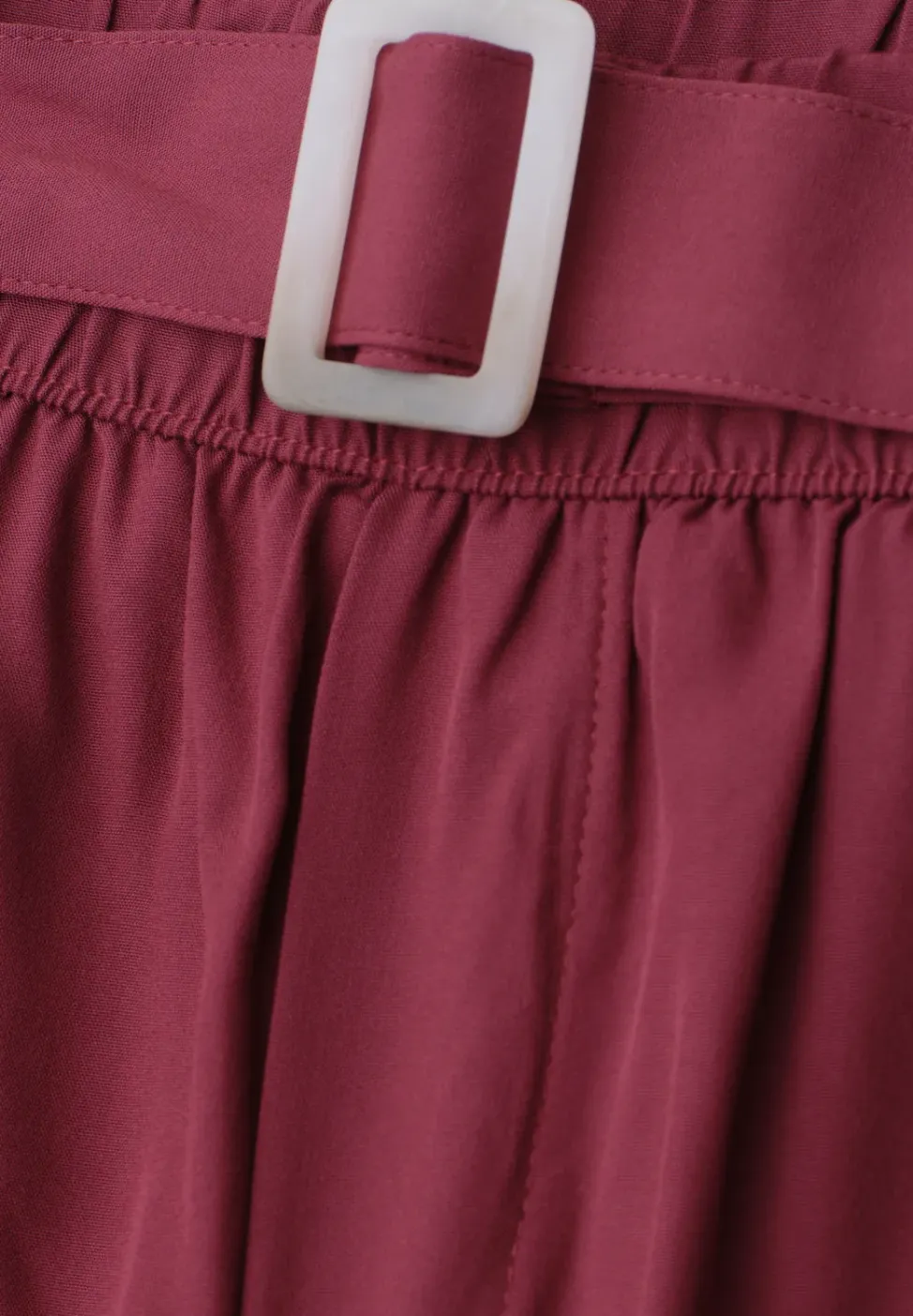 Wide Legs broek met riem