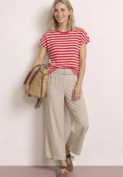 Wide Legs broek met riem