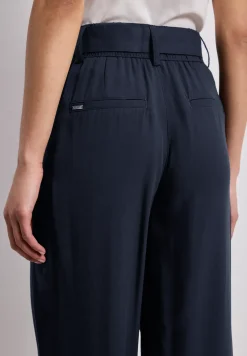 Wide Legs broek met riem