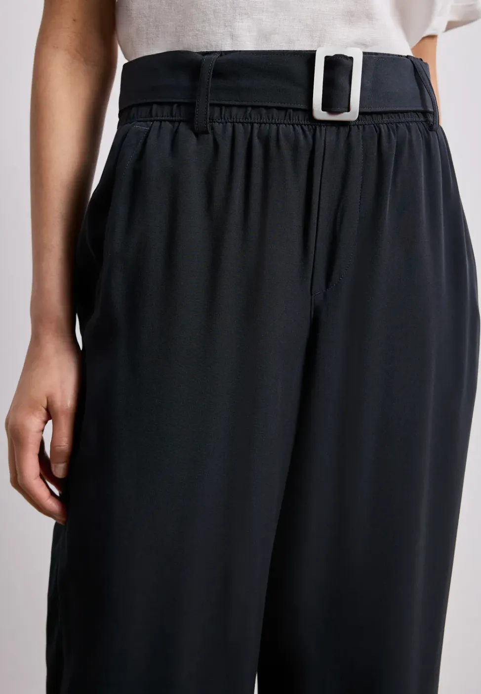 Wide Legs broek met riem